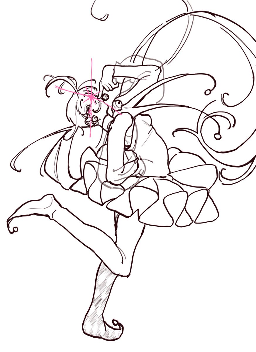 i haven’t been online fora while so while im still here, a couple other drawings i did for practice. first is head angles of a random woman, second is @/MilkTea543’s wonderful OC enmasse