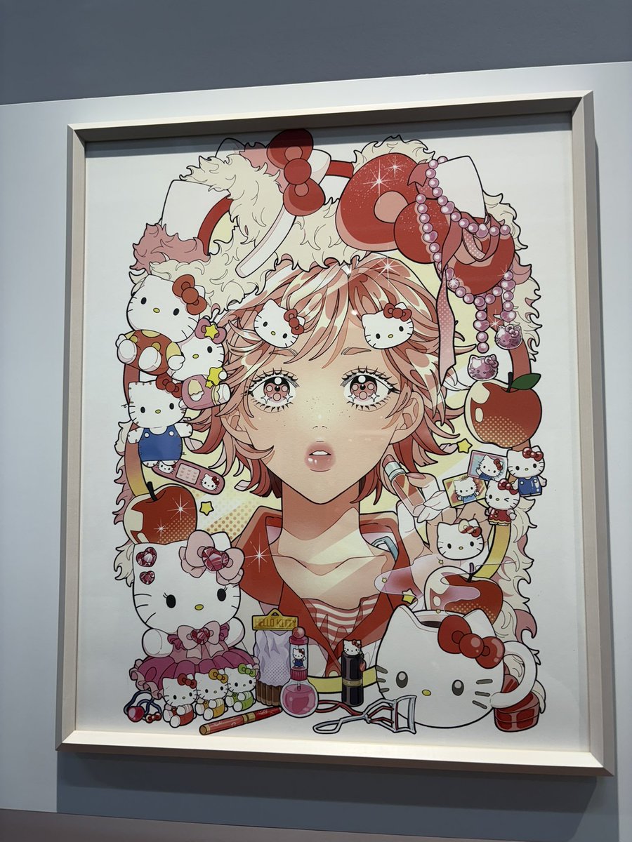 pitt3cat's tweet photo. 可愛すぎた♡
 #ハローキティ展 #HelloKitty展 #hellokitty_exh https://t.co/ir1qPZ54Gt