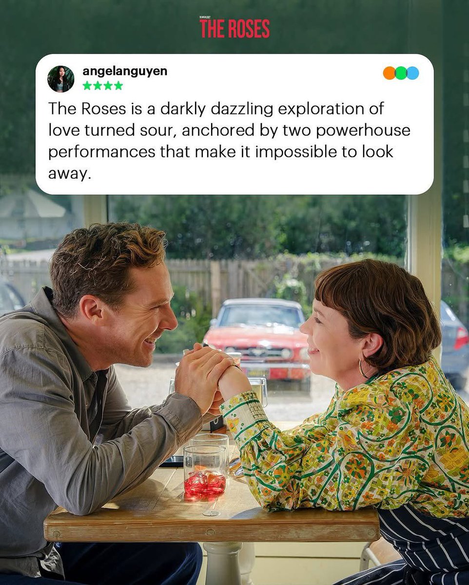 Critics and audiences are raving about #TheRoses, now showing at GSC International Screens! 🌹🔥

Don’t miss this match made in hell — Get tickets now and catch it at GSC this week! 🎬

#TheRosesMovie #SearchlightPictures #BenedictCumberbatch #OliviaColman