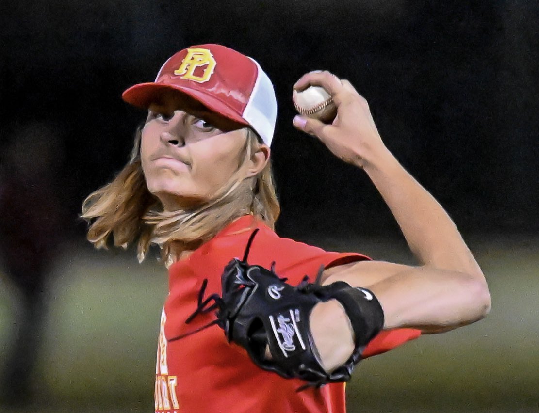 jakebrande2026's tweet image. 1 IP, 2 K, 0 ER. Hit 1-3, 1 RBI