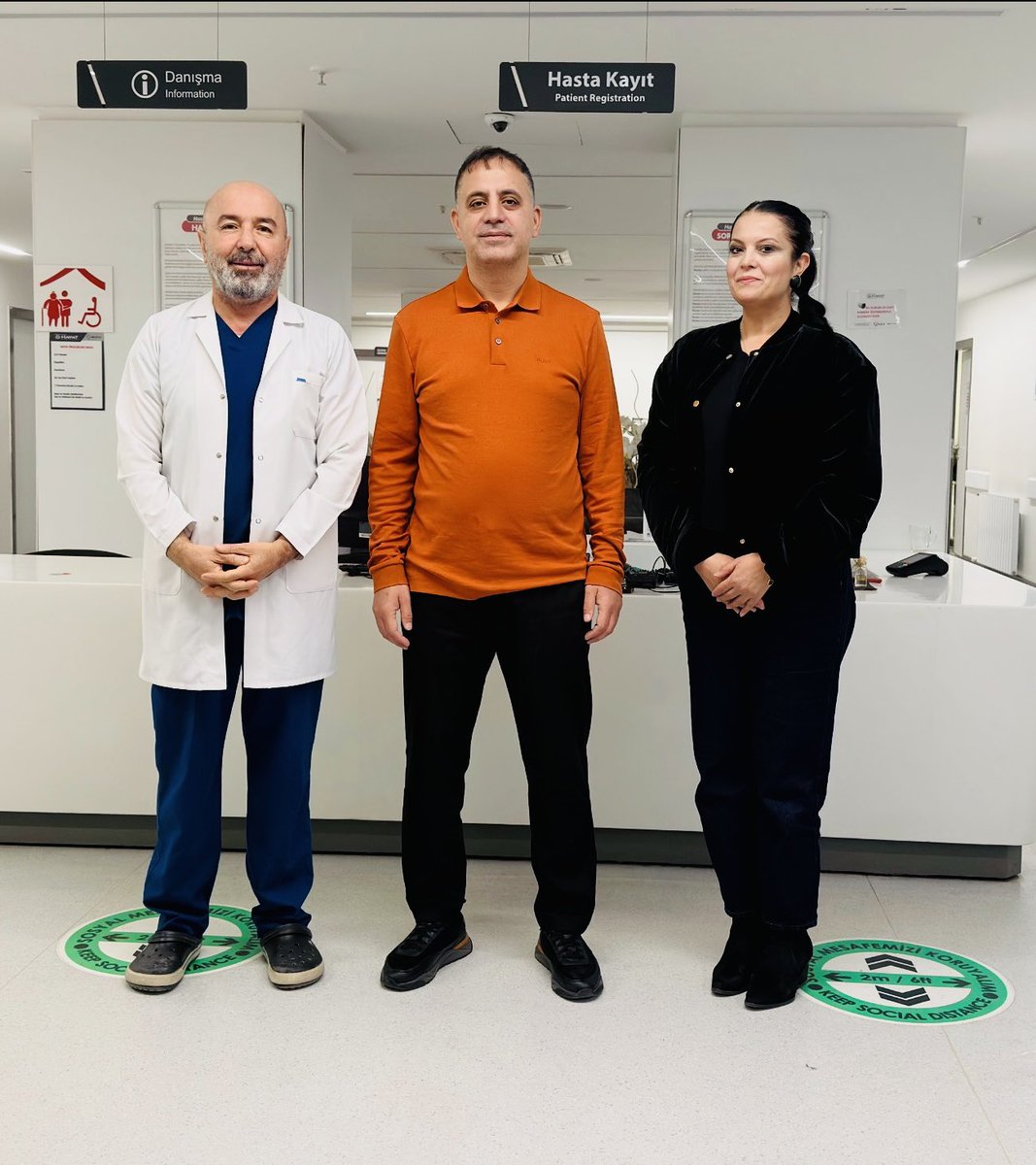 📍 Elazığ – Hayat Hastanesi

Her zaman olduğu gibi önce sağlık! 💙
Rutin kontrollerimizi Hayat Hastanesi’nde yaptırdık.
Güler yüzleri, ilgileri ve profesyonel yaklaşımlarıyla bizleri ağırlayan tüm Hayat Hastanesi ailesine gönülden teşekkür ediyorum. 🩺✨

Özellikle;
👨‍⚕️ Yönetim