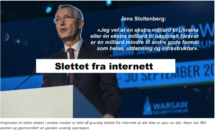 Magga2You's tweet photo. @jensstoltenberg. Norway’s Minister of Finance. Served as NATO Secretary General and Prime Minister of Norway – and among our proudest warmongers. What he said: https://t.co/HPxh61ISvd