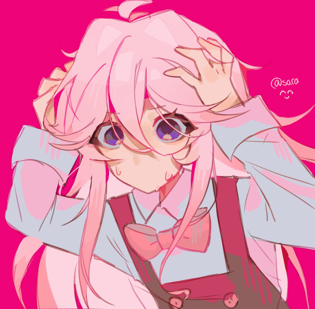 hes stressed..

#tetrotwt #teiatsushi #tetrodanganronpablue