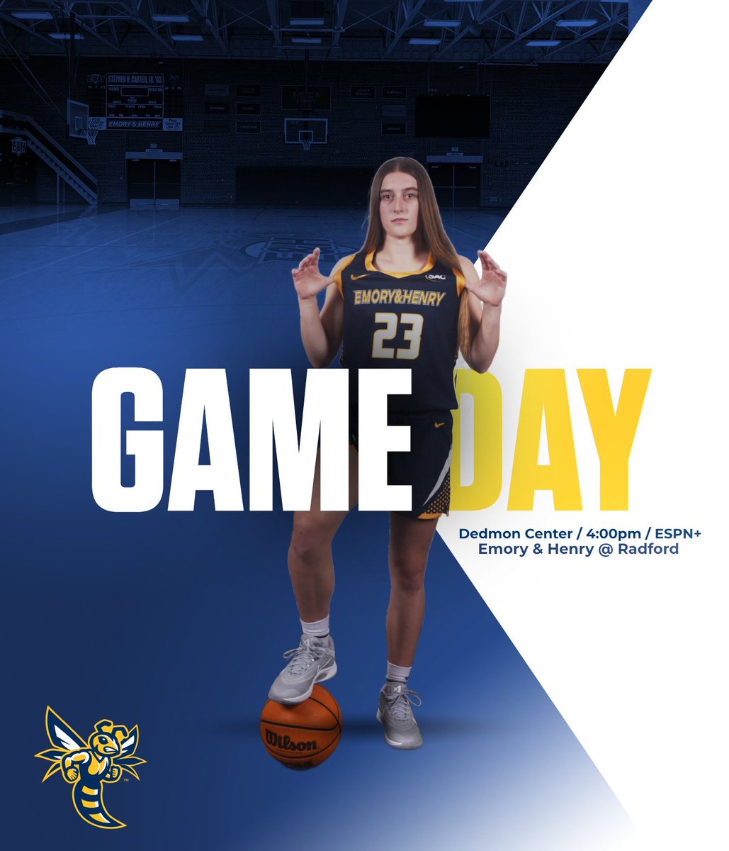 EmoryHenry_WBB's tweet photo. It’s finally GAME DAY!! We are traveling today to Radford University for an Exhibition game. 

🗓️: Nov. 8th
📍: Radford, VA
⏰: 4:00 PM
🆚: Radford 
📺: ESPN+ https://t.co/9XBjZSH9gd