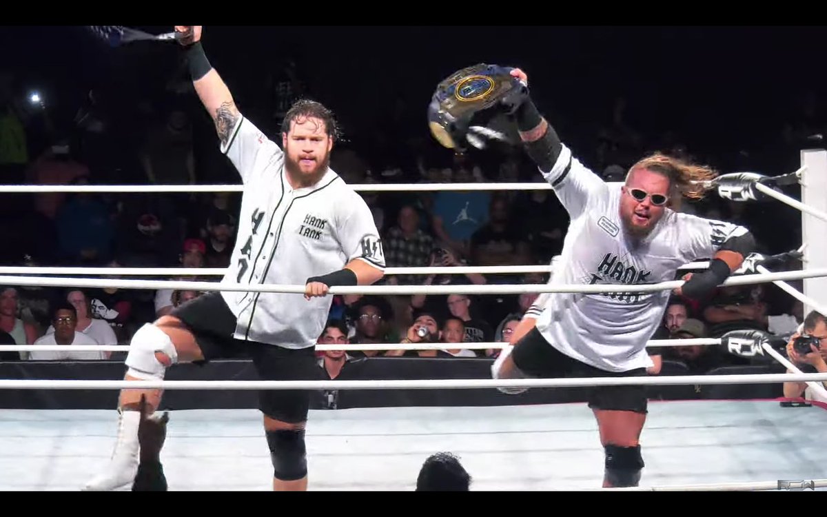 Mrlink501's tweet image. Winning tag team championship in tree different promotions in one year.

Hank and Tank

#WWENXT #RoW #noah_ghc