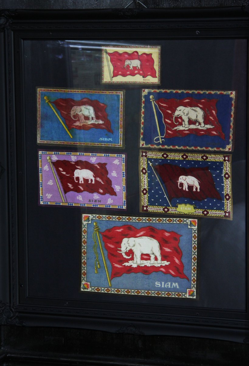 รวม "ธงช้างเผือก ธงชาติสยาม" บนผ้าสักหลาด ครบแบบ