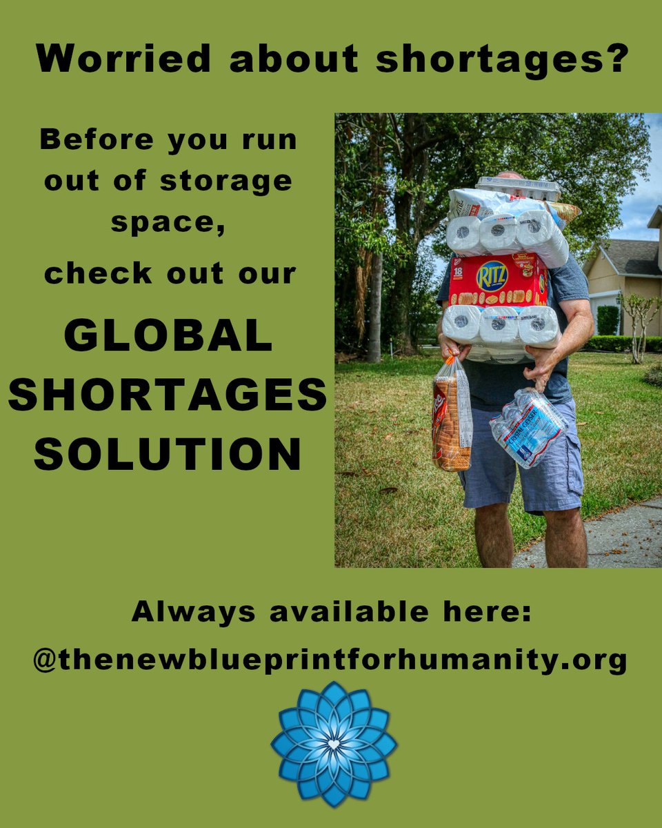 newblueprint111's tweet image. #tnbpfh #shortaages #solutions #changetheworld for the benefit of the people
thenewblueprintforhumanity.org