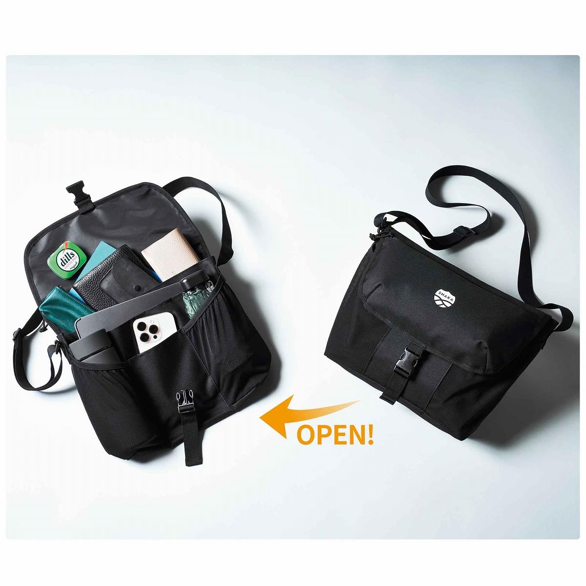 予告】MonoMax 2026年 1月号の付録はシャカとコラボしたメッセンジャー