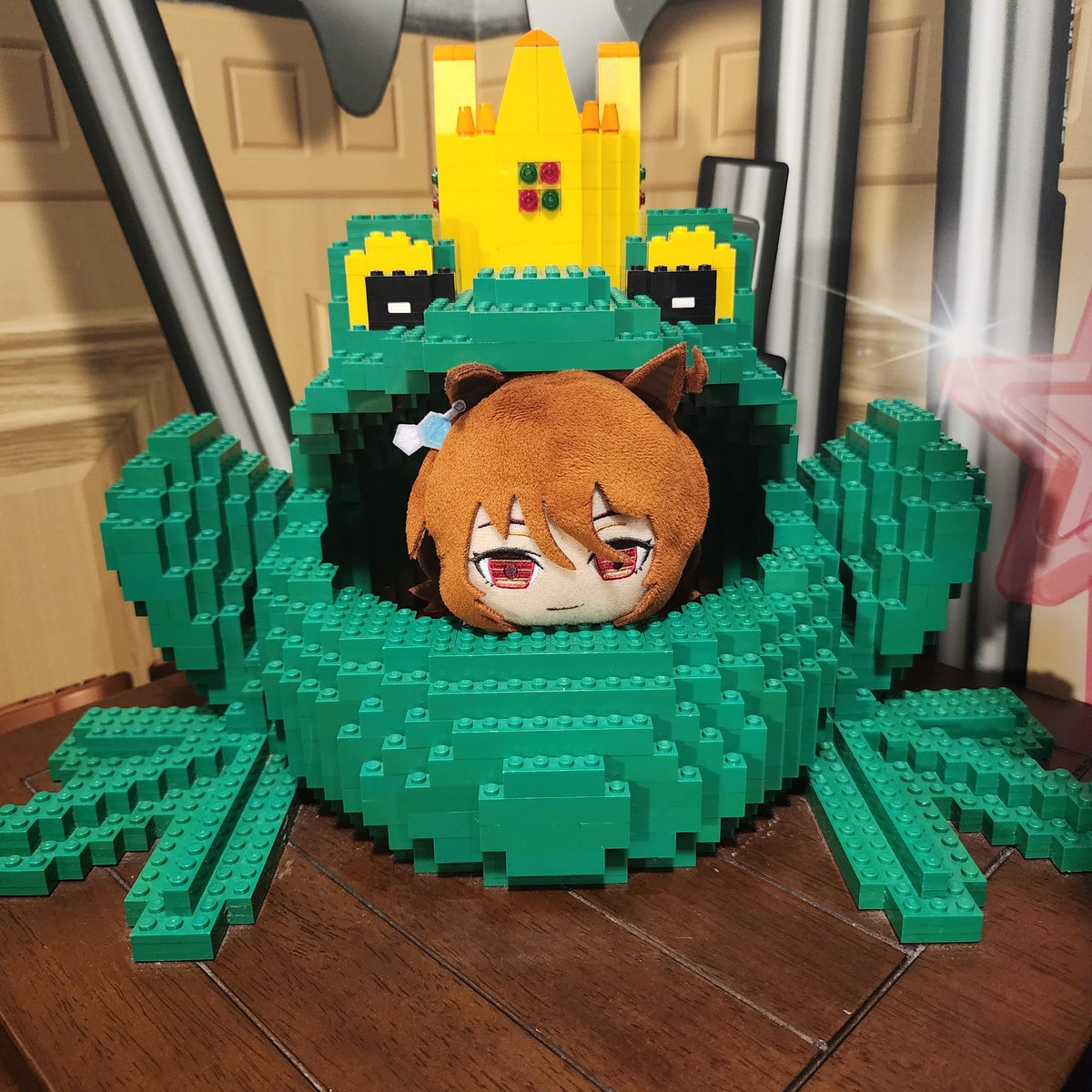 I'm staying at the Legoland resort for Beyond the Dream and the rooms are too funny!
#AgnesTachyon #アグネスタキオン