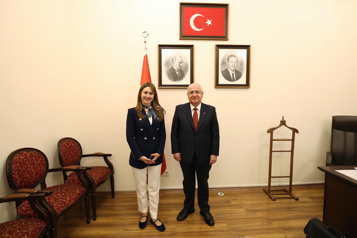 zuhal_karakoc's tweet image. Milli Savunma Bakanımız Sn. Yaşar Güler’i ziyaret ederek TSK personelimizin özlük haklarının iyileştirilmesi, şehit ailelerimiz ve gazilerimizin bizlerden beklentileriyle birlikte kadim ordumuzun şifa ocağı olan askeri hastanelerin yeniden açılması hususunu görüştük.

Türk…