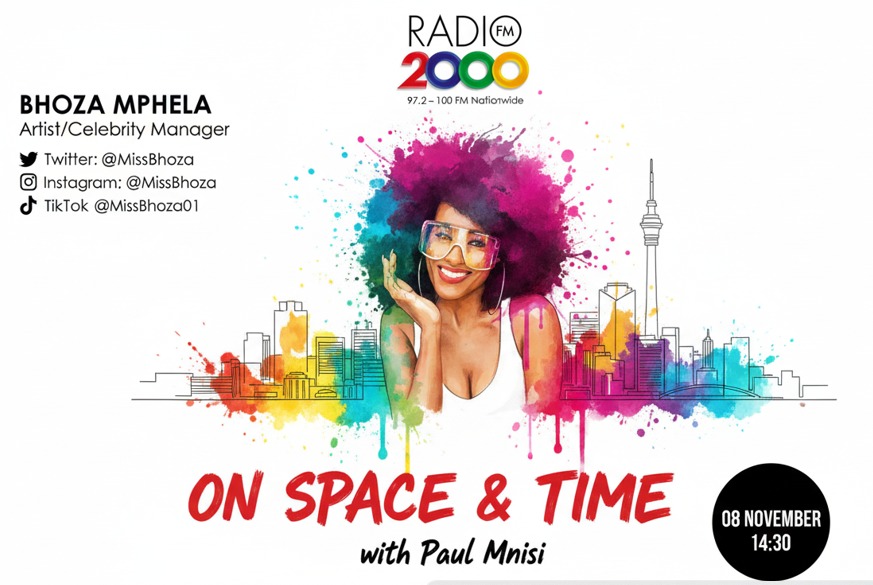 MissBhoza's tweet image. I am humbled to get to hang out with uMnisi we Mvula, Paul Mnisi on @Radio2000_ZA at 14:30.  #SpaceAndTime I am the Fayastata today 🔥