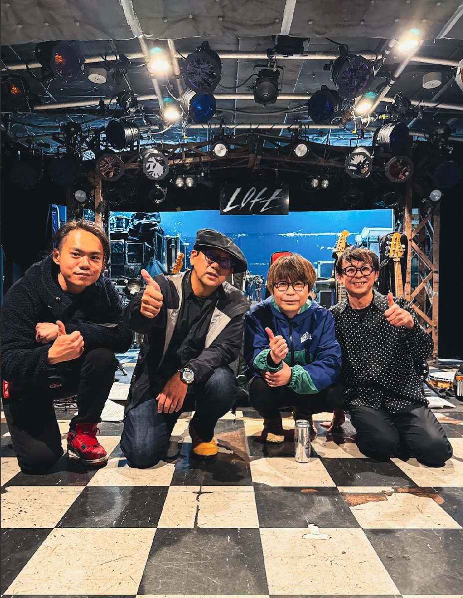 改めまして、
昨日は新宿LOFTにお越しいただきありがとうございました！
#音速ライン
#淡々粛々
#渡辺俊美
#新宿LOFT