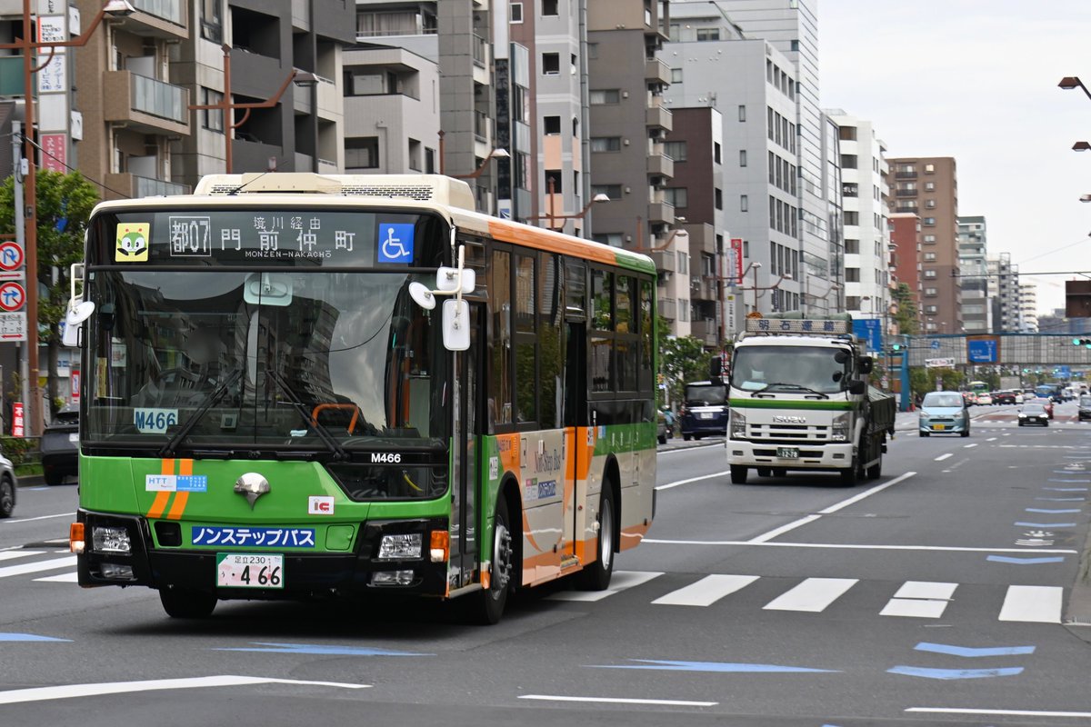 tobus_koto's tweet photo. 2025.11.8 (土)
都07 L-M466 / 亀21 L-M467

追加のM代です。本日より運用に入っています。V337.V391が除籍のようです。 https://t.co/aCKWfZEmzI