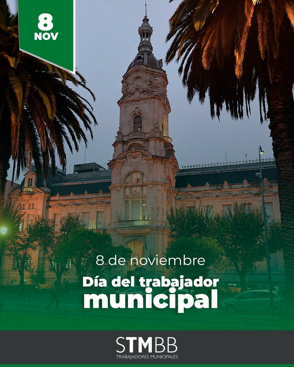 stmbb's tweet image. Hoy, 8 de noviembre, celebramos a quienes hacen posible que la ciudad funcione todos los días.
Gracias a las y los trabajadores municipales por su compromiso en cada área. Su dedicación sostiene lo cotidiano y también lo extraordinario.
¡Feliz Día del Trabajador Municipal! 🙌💙