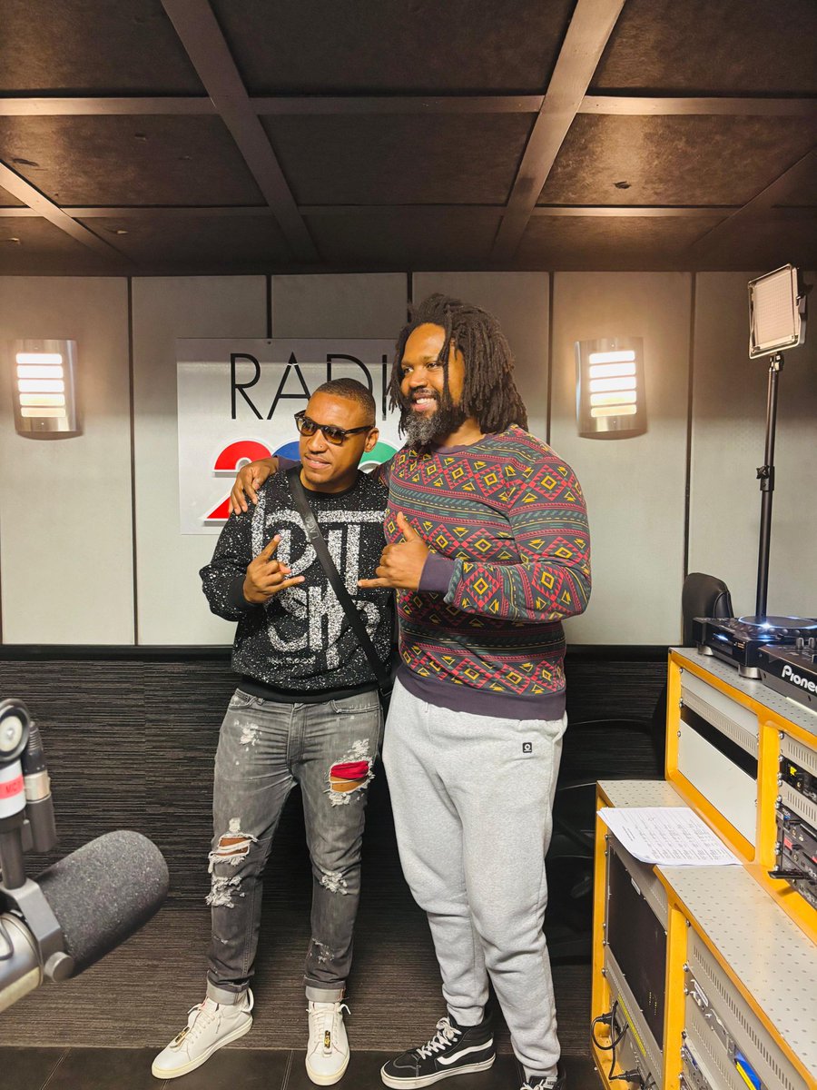 Thank you so much to the #WeekendBreakfast team @. Especially #MluandNala for the warm welcome <a href="/Radio2000_ZA/">Radio 2000</a>.

Thank you for the listeners for show up and giving me love. I'm truly grateful. What moment. GOD is Love🙏🏽❤️

#SodomAndGomorrah OUT and Available in all DPs.