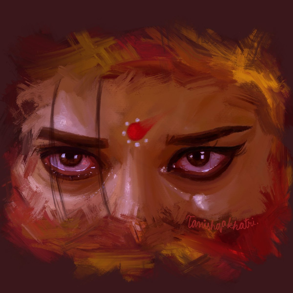 draupadi’s grief and rage.
