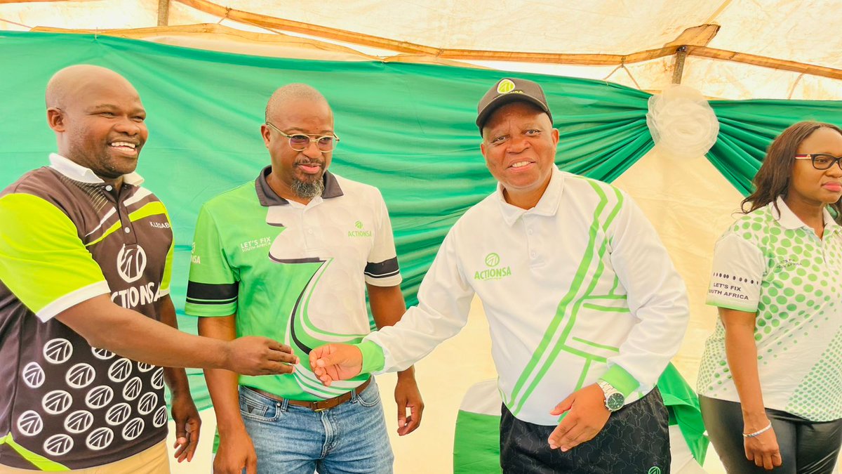 ActionSA_GP's tweet photo. ActionSA President, Herman Mashaba, attended Ward 13 BGM in Bojanala District Municipality Carousel View, Hammanskraal, North West.
He was supported by members of the Tshwane REC, CCs and neighbouring Tshwane Hammanskraal Branches
#ActionSAGrowth
#OnlyACTIONWillFIXSA