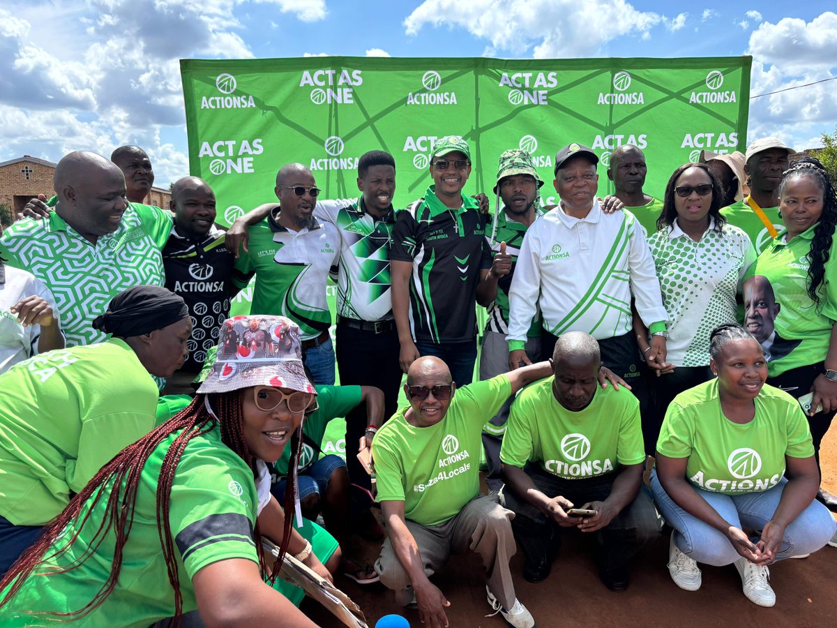 ActionSA_GP's tweet photo. ActionSA President, Herman Mashaba, attended Ward 13 BGM in Bojanala District Municipality Carousel View, Hammanskraal, North West.
He was supported by members of the Tshwane REC, CCs and neighbouring Tshwane Hammanskraal Branches
#ActionSAGrowth
#OnlyACTIONWillFIXSA