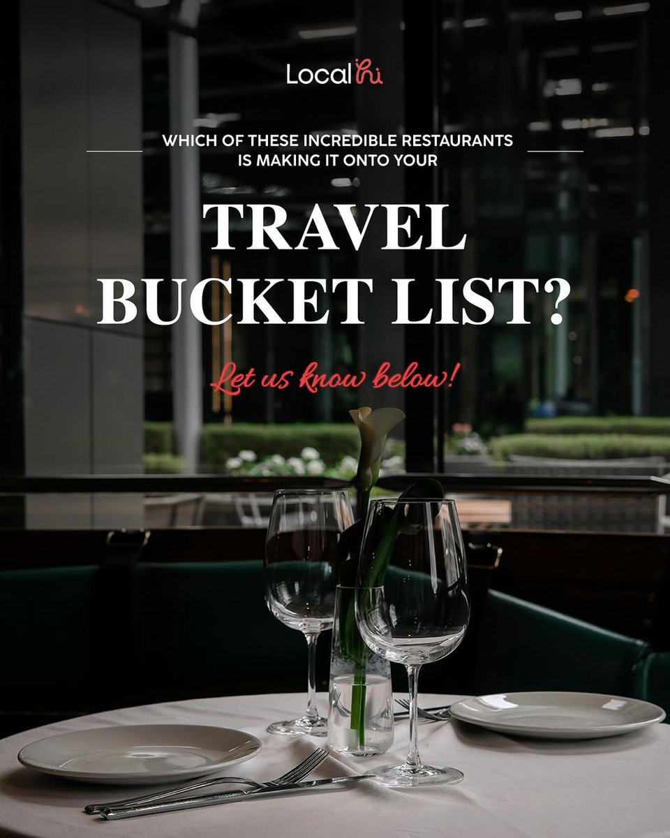 TravelLocalHi's tweet photo. Seven cities. Seven tables worth flying for.
Where would you go first?

#localhi #michelinguide2025 #culinarytravel #luxuryexperiences #gastrotourism https://t.co/rXE3vzbYrZ