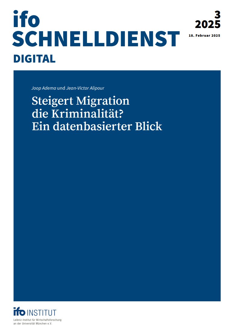 Ich kann das alles nicht mehr...

Erstens: Studien belegen, dass Integrationsmaßnahmen, insbesondere Sprachkurse, das Kriminalitätsrisiko von Geflüchteten reduzieren (Foged et al. 2023)