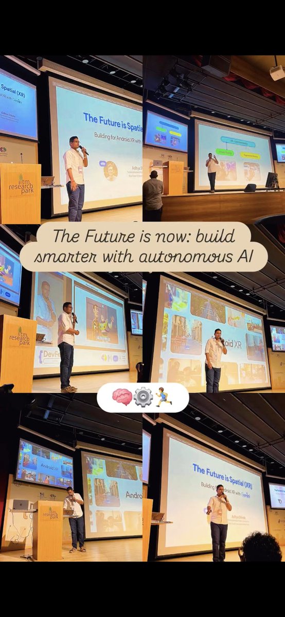 GDGChennai's tweet photo. The Future is now: build smarter with autonomous AI 🛡🤖

#ai #smart #autonomous #buuldiwthai https://t.co/kzpFmdj2o4
