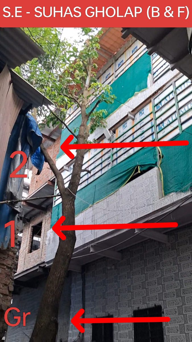 FightForRightF6's tweet photo. At Ward No. 33, Velankani Welfare Society, opposite Cherish Studio, Rathodi Village, malad W. contractor Anil Vishwakarma is building an unauthorized G+2 chawl 3000 sq.ft without BMC permission.
Request @mybmc @mybmcWardPN for urgent inspection &amp; demolition. https://t.co/SJI5xsGnRu