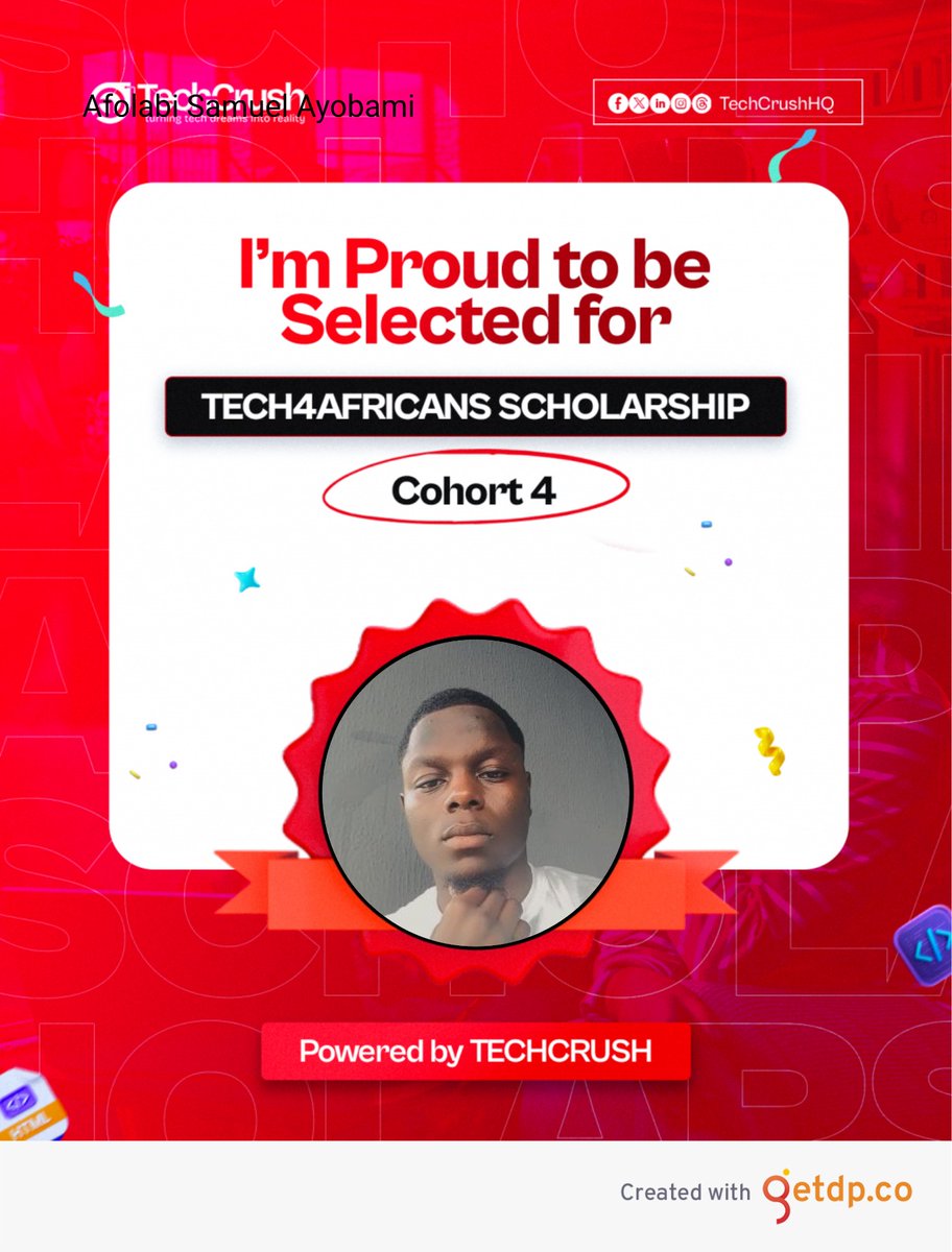RealSamAfo's tweet photo. @Real_Blurrd I would like to use the laptop to support my data science learning journey. I’m currently learning Python and data analysis, and having a reliable laptop will help me practice, complete projects, and grow my tech skills. Thank you https://t.co/vwf6KYgr3v
