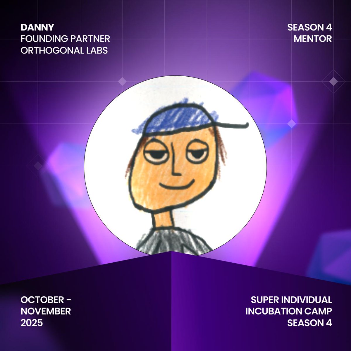 abdul15100's tweet image. Infinity Ground AI proudly welcomes @0x_danf, Founding Partner at Orthogonal Fund to the mentor lineup for #SuperIndividual Incubation Camp Season 4! 

Danny joins $AIN with an exceptional background in Web3 venture building, founder mentorship, and AI-driven ecosystem growth.
At…