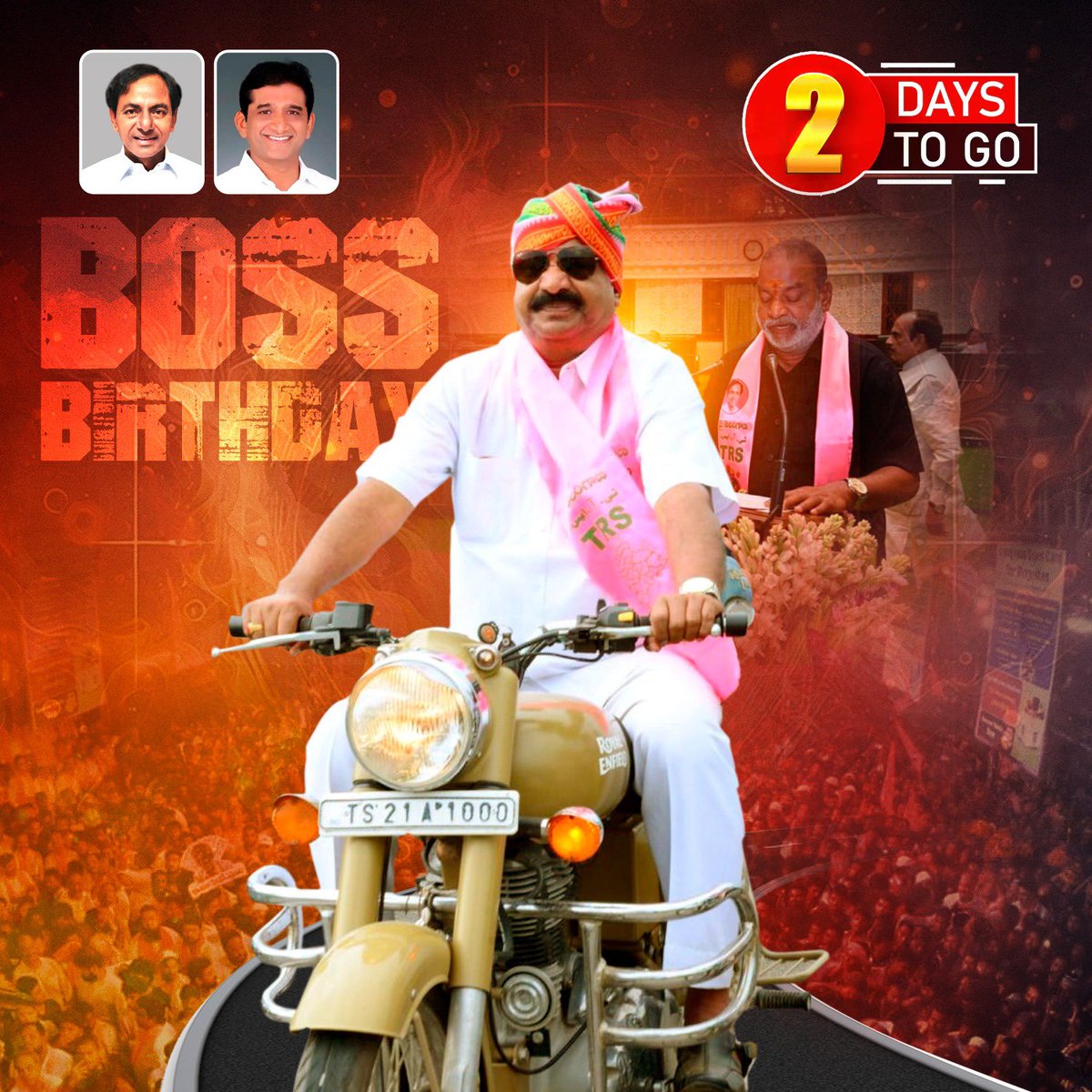 Vidyasagarrao_K's tweet image. #BossBirthday 
#2DaystoGo

#AdminPost