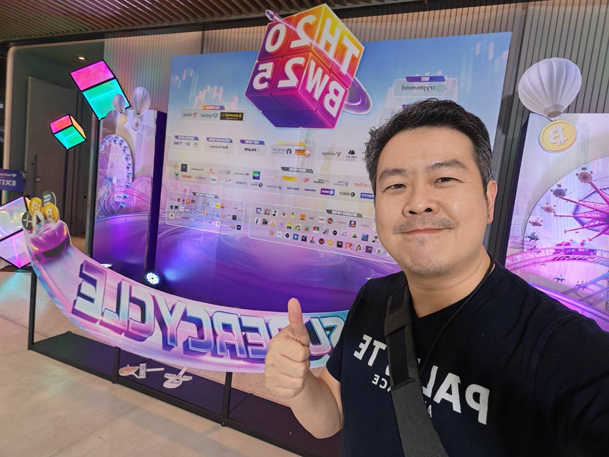 Don’t Miss the Final Day of Thailand Blockchain Week 2025! 🚀 #THBW2025

📅 Sunday, November 9 — your last chance to join Thailand Blockchain Week 2025, the country’s leading blockchain and Web3 event, now in its 8th year!

Taking place in Bangkok, THBW brings together