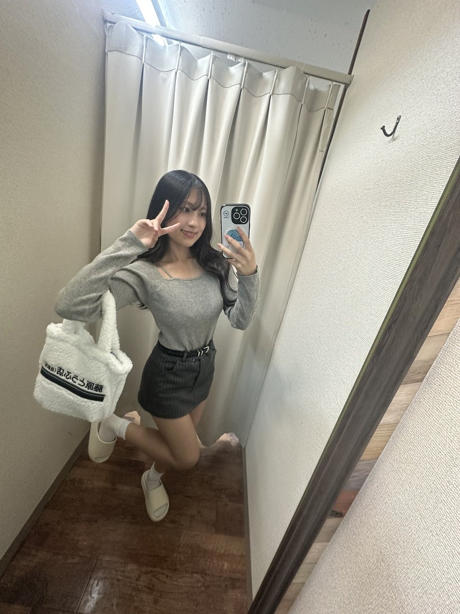 藤原とうふ店のカバン可愛い︎︎☁🤍︎