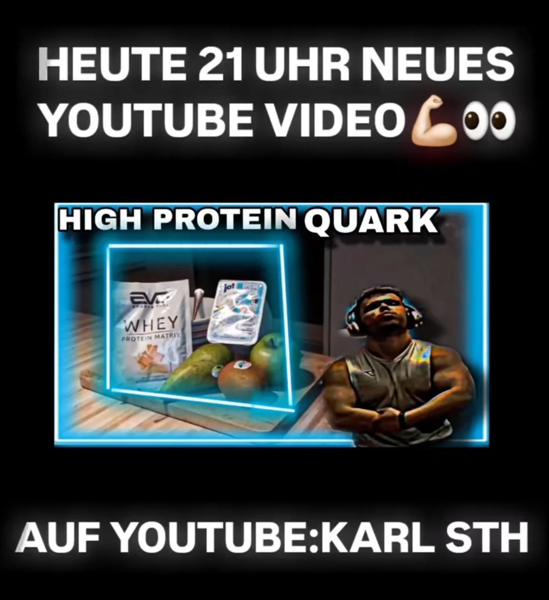 HIGH PROTEIN MAGERQUARK💪🏻👀

🔗:21 UHR AUF MEINEM YOUTUBE KANAL💪🏻‼️🏋‍♂️