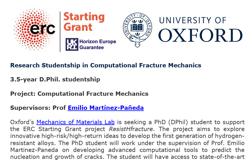 Mechanics of Materials Lab - University of Oxford tweet media