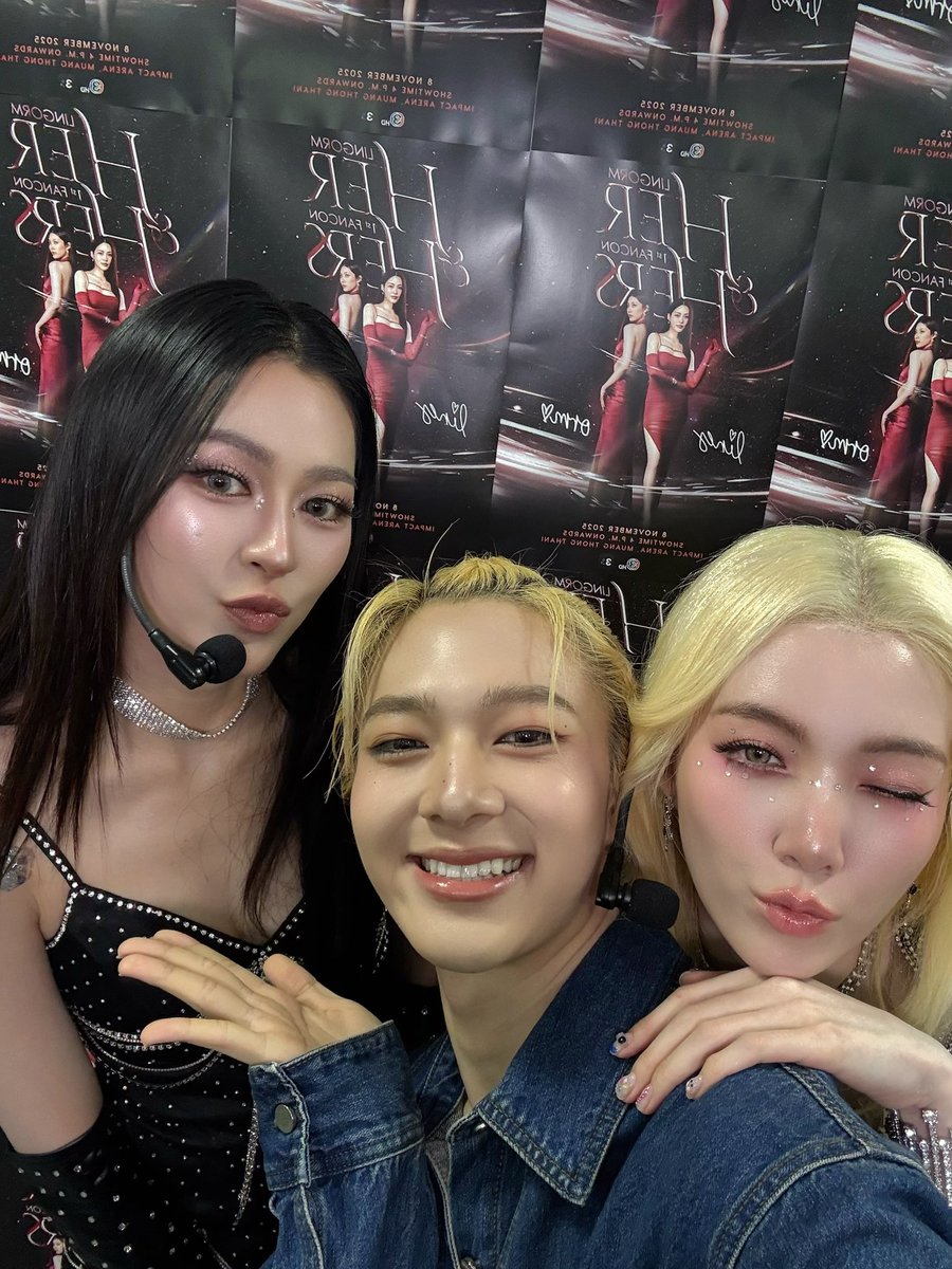 CwrNew's tweet image. ยินดีกับพี่หลิงกับออมด้วยนะค้าบบ วันนี้เก่งกันมาก ๆ เลย ขอบคุณออมที่เชิญนุมาเป็น special guest ด้วยน้า แฮปปี้ทุกครั้งที่ได้เจอจริง ๆ เจอกี่ครั้งก็ยังแสบเหมือนเดิม แสบขึ้นด้วยซ้ำ 5555 🥹 ไว้ชวนมาเล่นด้วยกันอีกน้า เป็นกำลังใจให้อยู่เสมอในทุก ๆ ผลงานเลยนะค้าบ ❤️

LINGORM HER AND…