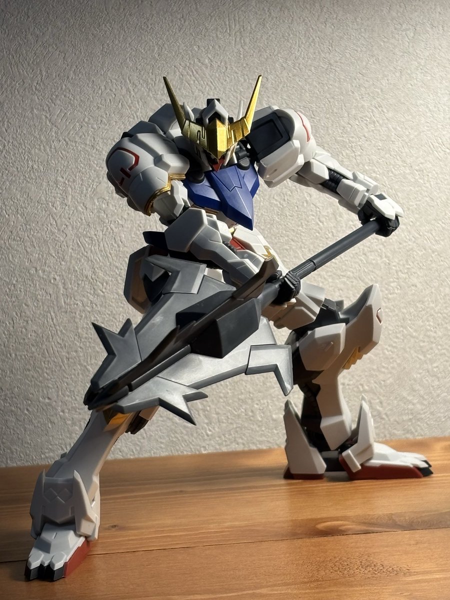 TeaKazu1's tweet photo. ガンダムユニバースのバルバトス
最初のやつより格段に良くなってる https://t.co/jWo0ClBdQx