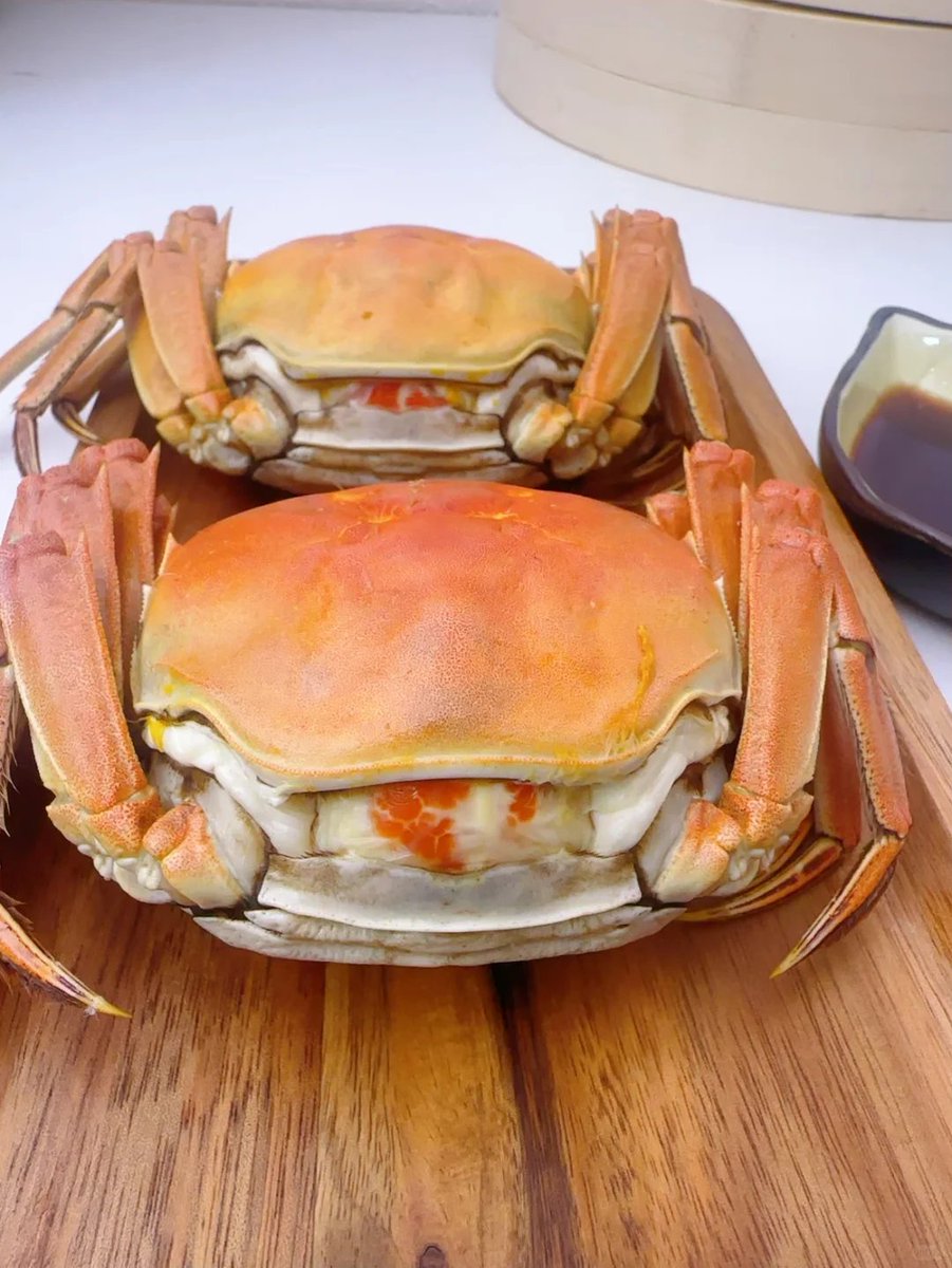 Kevv_h's tweet image. 十一月顶流美食，还得是大闸蟹🦀