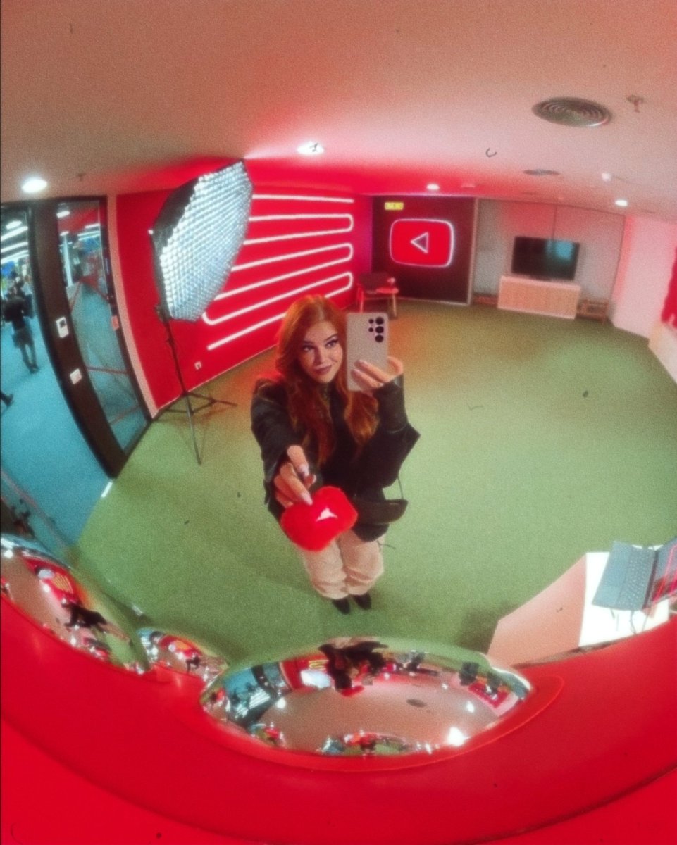 reddysh's tweet image. Got this fluffy Labubu at a YT event, who wants one? 🥰