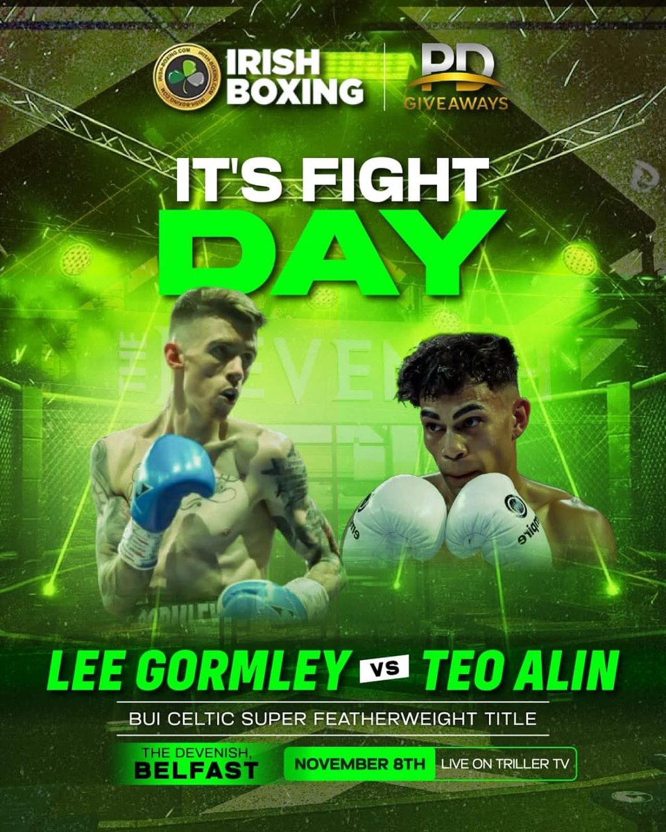 Want to wish Lurgan man and fellow Armagh supporter <a href="/LeeGormley/">Lee Gormley</a> all the very best tonight as he fights for the vacant Celtic super featherweight title in Belfast 🥊

Bring that title home Lee, Good luck from us all 🤝🟠⚪️