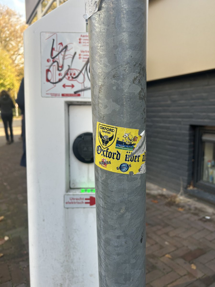 spotted in Utrecht #oufc