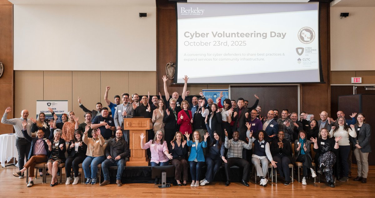 Participamos en el Cyber Volunteering Day en la Univ. de Wisconsin–Madison 🇺🇸, organizado por el Cyber Resilience Corps (CRC-USA) y UC Berkeley CLTC. 💻🤝
#CyberResilience #SemillaCyber #UCberkeley #CLTC #CyberResilienceCorps #CyberVolunteeringDay #CyberSecurityCommunity
