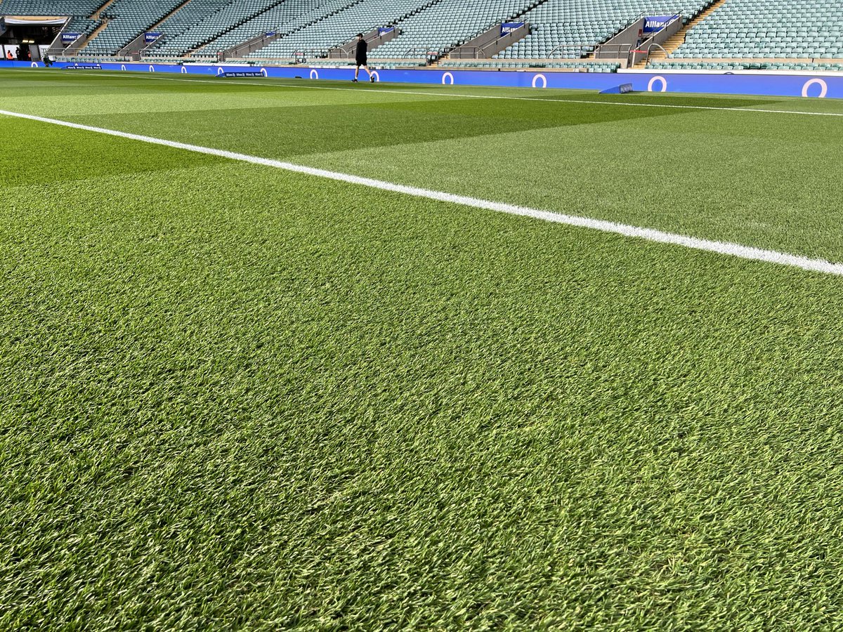 jimRFU's tweet image. Match day prep England v Fiji complete. Match day team smashing it out the park.