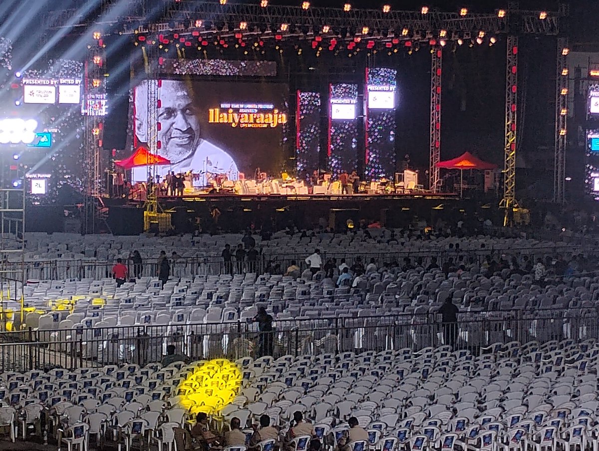 #ILAIYARAAJA Live in Concert - #Vijayawada - #AndhraPradesh🔥