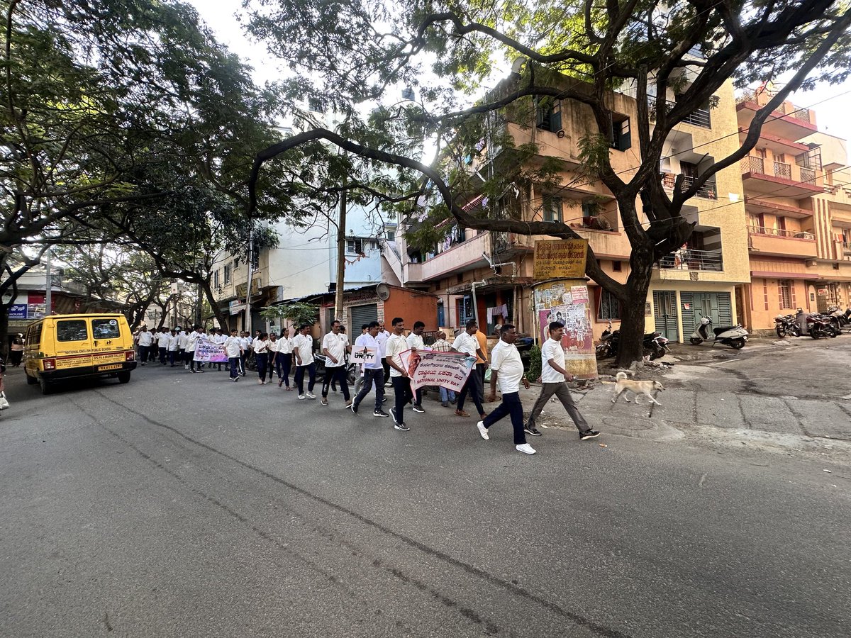 A three days special program was conducted on the occasion of National Unity Day 31.10.2025
#nationalunityday
#Runforunity 
<a href="/BlrCityPolice/">ಬೆಂಗಳೂರು ನಗರ ಪೊಲೀಸ್‌ BengaluruCityPolice</a> <a href="/DCPSouthBCP/">DCP SOUTH</a>