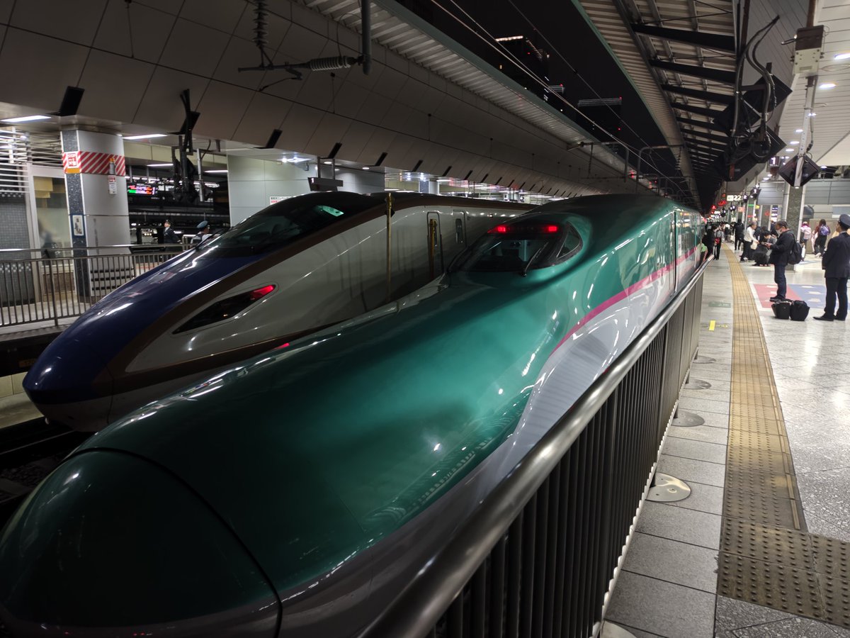 r34net's tweet photo. 東京に着いた
鉄路で北海道から東京まで
1日で来れちゃう時代すごいね

次は東海道線で横浜 https://t.co/yNKgbF7Dbd