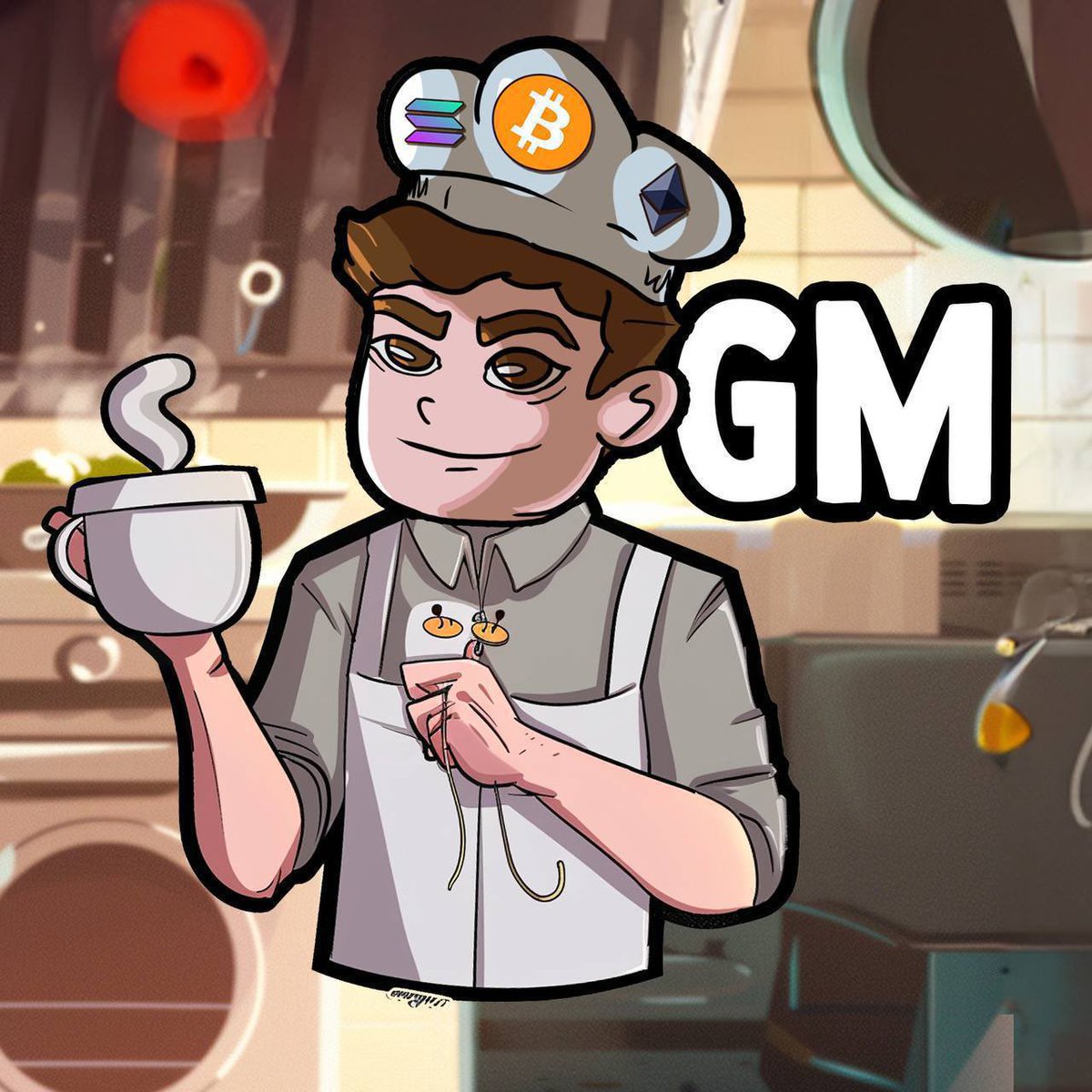 TheCryptoChefX's tweet photo. Gm bros https://t.co/ufuEF58XBL