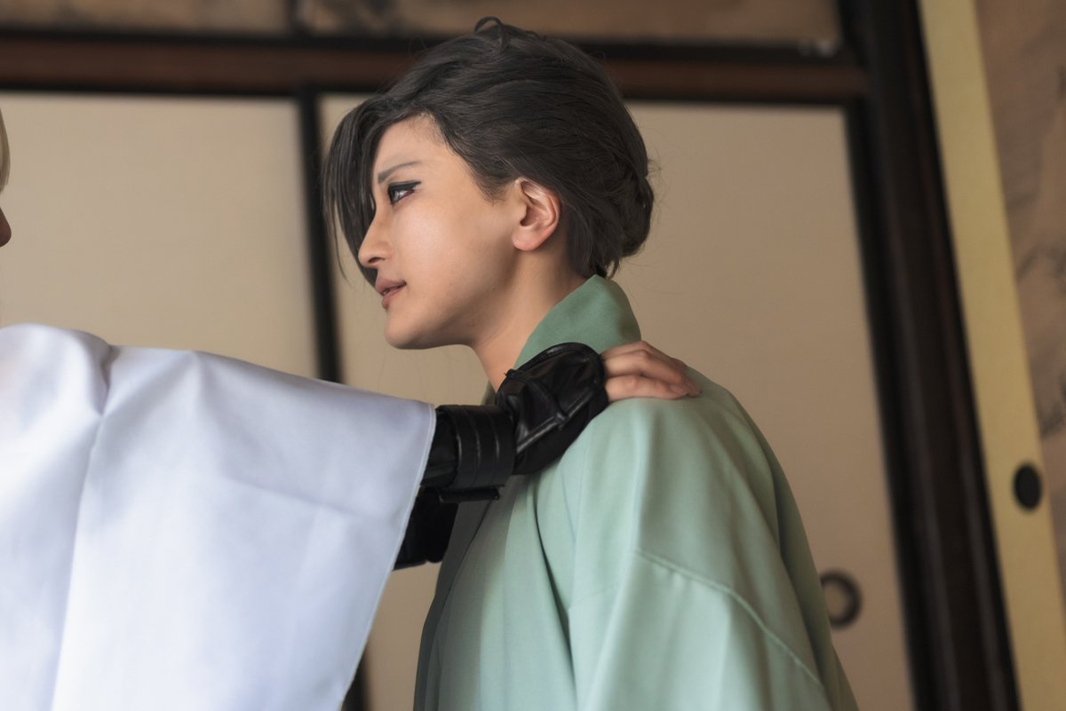 【Cosplay】FGO/99%の妄想と1%の真実
十七、怒　その二

「言ったじゃないですか!このまま逃げてくださいと！
　土方さんも了承済みだと!」
「だからだよ、土方君は織り込み済みさ」

#超大河ドラマKAMO鍋部
沖田:もちこさん(<a href="/mochi_75123/">夏目もちこ</a> )
撮影:あぶさん(<a href="/abura0518/">あぶ</a> )