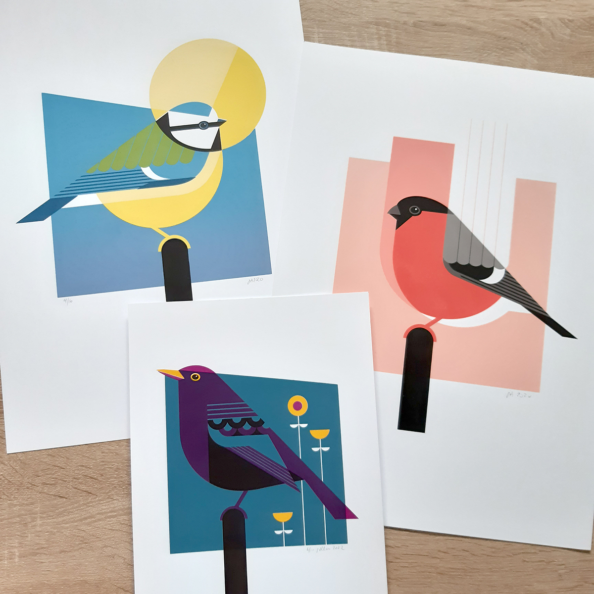 julia_allum's tweet image. A few of my small collection of handmade screen prints. I print these myself in limited runs. I don't have very many, but I've been wondering if it's something you'd be interested in if I did more? 

Do you prefer to buy handmade, or is a digital print fine? 

#screenprinting