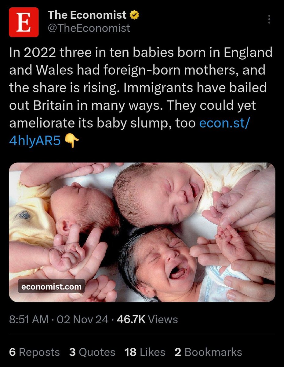 TheLaurenChen's tweet photo. Having babies is only bad when white people do it https://t.co/ohIib04PWn