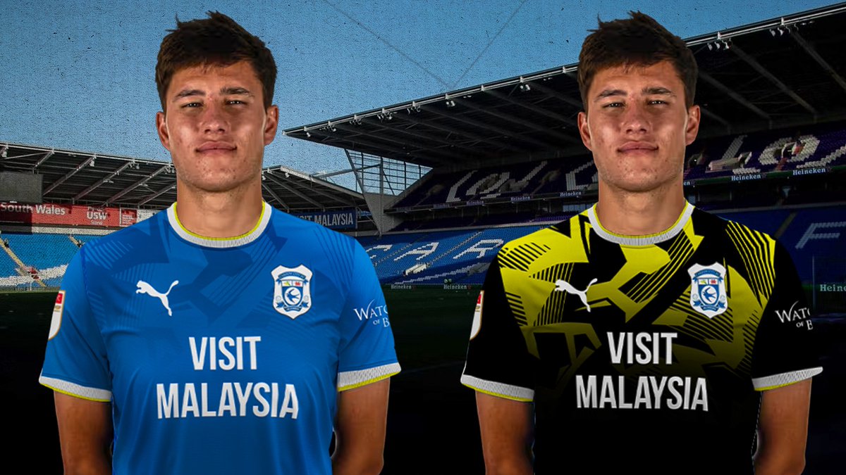 Some more design work 🖼️ 

CCFC Concept Kits 🖊️ 
Bringing back Yellow into the home kit &amp; Black &amp; Yellow Away 🔥 #ccfc #bluebirds