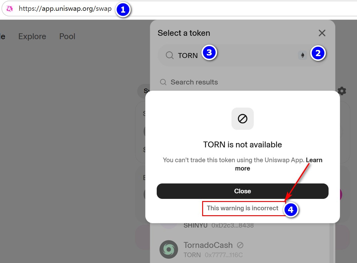 TornadoCashBot tweet media